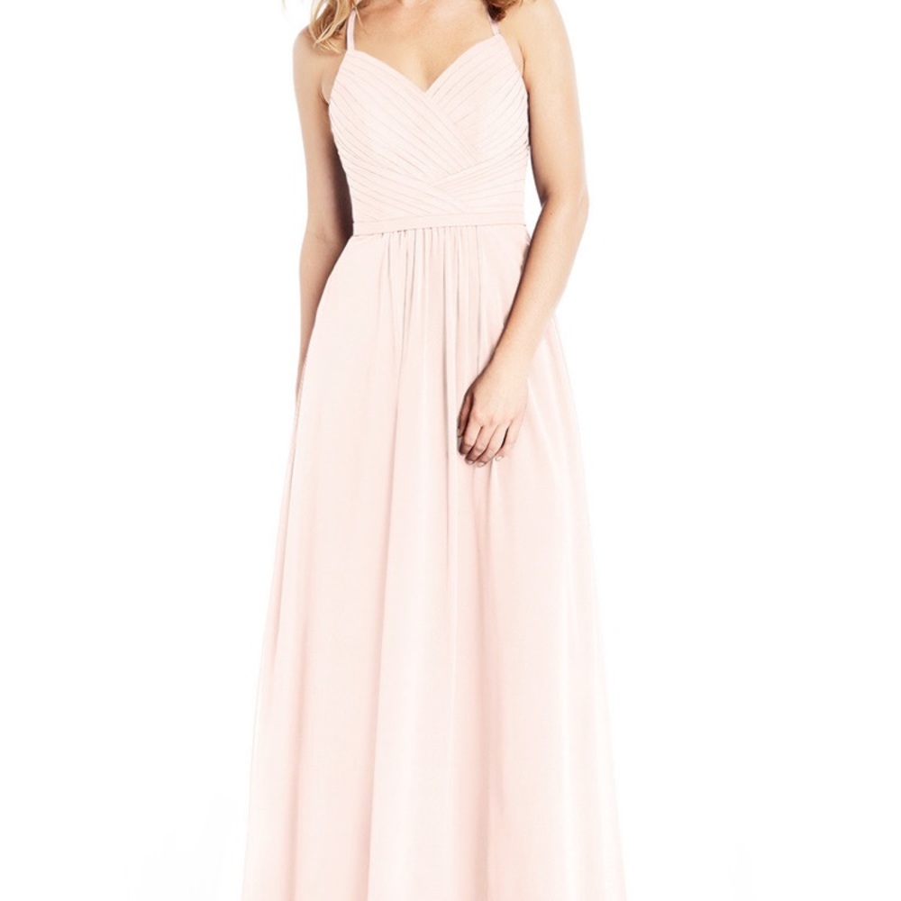 azazie amari bridesmaid dress rose petal